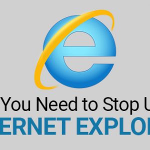 Adios Internet Explorer