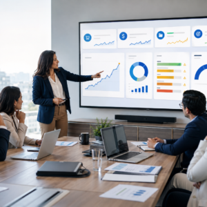 Dashboard ejecutivo en Power BI con indicadores clave para la toma de decisiones